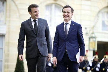 Emmanuel Macron et Ulf Kristersson ont discuté de la poursuite de l’action européenne en réponse à l’agression de l’Ukraine par la Russie