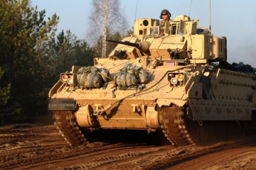 AFU’s first battalion completes training to operate M2 Bradley IFV