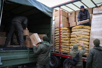 National Guard delivers large batch of Dutch humanitarian aid to Kherson