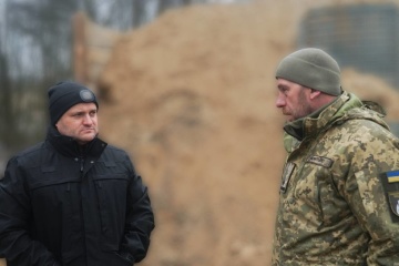Defense lines, positions reinforced in Kyiv region