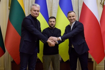 Países del "Triángulo de Lublin" apoyan la fórmula de la paz de Ucrania y el tribunal para Rusia