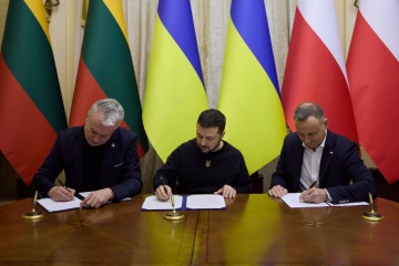 ルブリン・トライアングル３国、ウクライナ提唱の「平和の公式」への支持確認