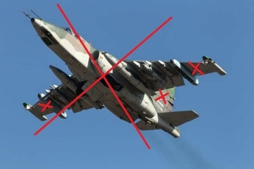 Feindliches Kampflugzeug Su-25 und Drohne am Donnerstagmorgen abgeschossen