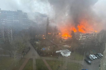ヘリ墜落の原因を話すのは時期尚早＝ウクライナ警察