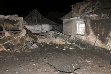 In der Nacht Raum von Nikopol beschossen, es gibt Zerstörungen