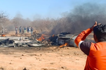 В Індії під час тренувальних польотів зіткнулись два винищувачі