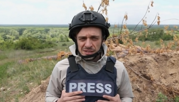 Bild reporter covering Russian war injured in Ukraine