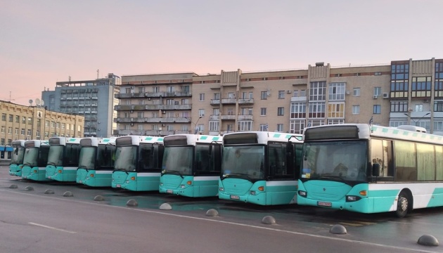 Таллінн передав Житомиру 14 автобусів, ще шість - у дорозі