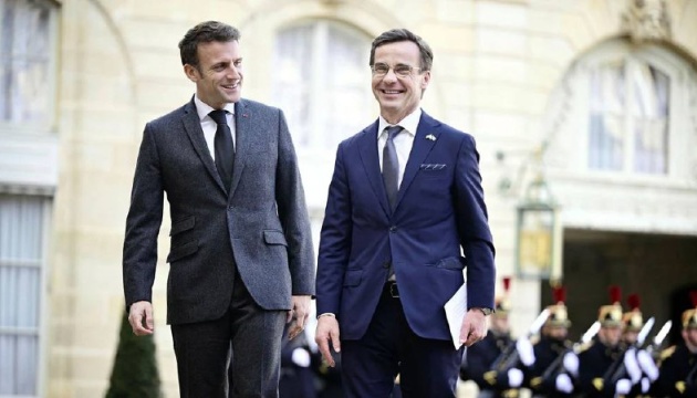 Emmanuel Macron et Ulf Kristersson ont discuté de la poursuite de l’action européenne en réponse à l’agression de l’Ukraine par la Russie