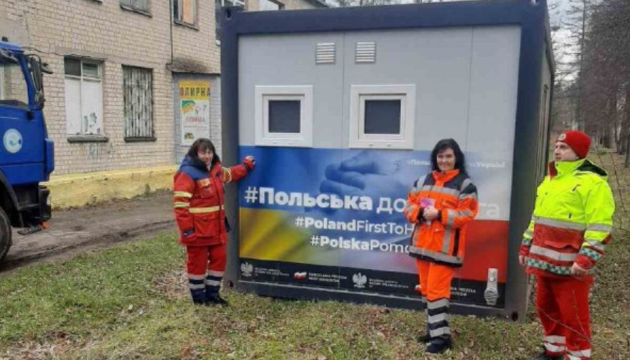 На Харківщині встановили модульні будиночки для бригад «швидкої»