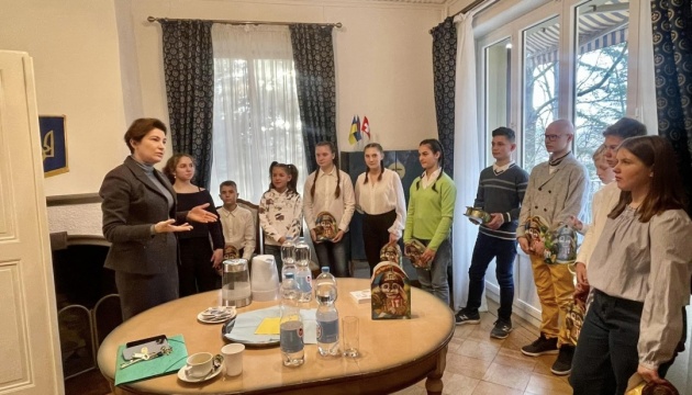 До Посольства у Швейцарії завітали юні амбасадори з Краматорського центру реабілітації дітей
