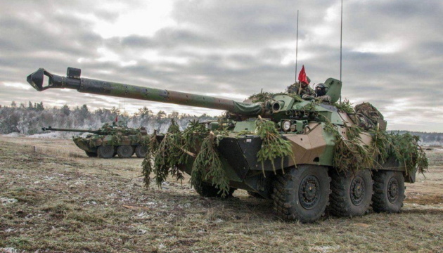 AMX-10RC  -  легкий танк. Решта бронетехніки, яку отримає ЗСУ, теж відповідає такій класифікації
