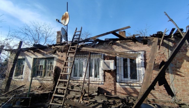 Police show aftermath of Russian attacks on nine settlements in Donetsk region