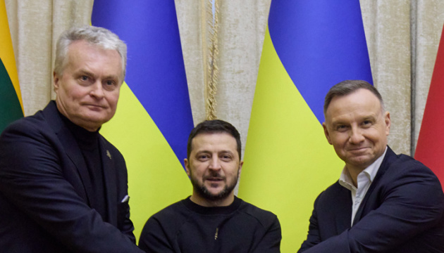 Lublin Triangle countries support Ukrainian peace formula, tribunal to prosecute Russia