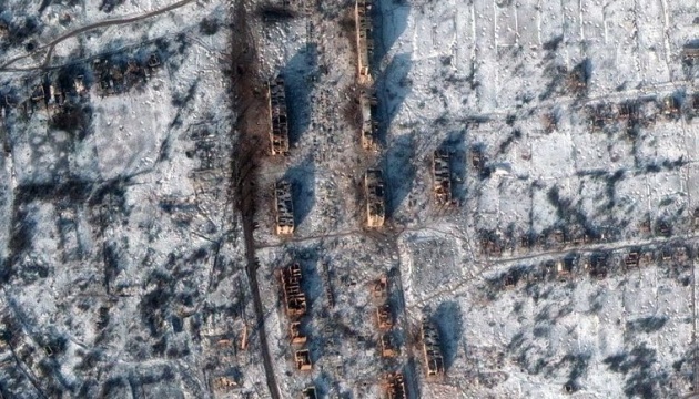 Guerre en Ukraine : Maxar a publié des images satellites de Soledar détruit