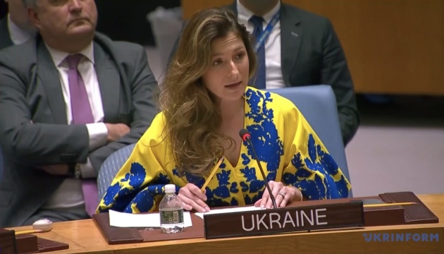 Dzhaparova at UN Security Council meeting: We invite all responsible nations to support Peace Formula