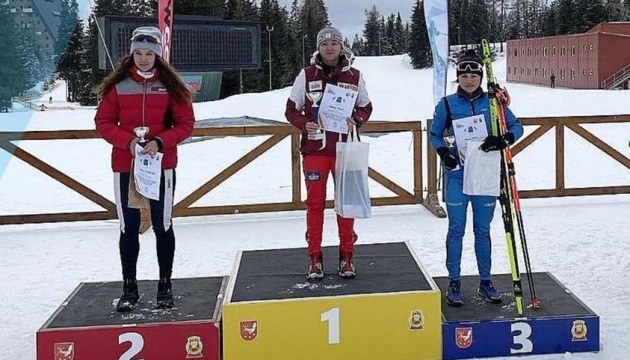 Українська лижниця Вікторія Олех - бронзова призерка Slavic Cup