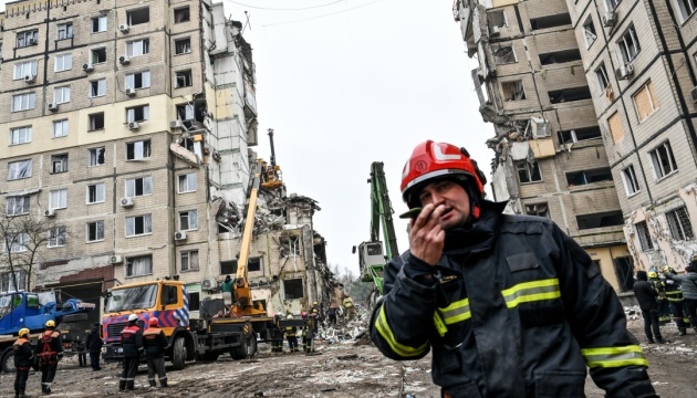 Постраждалим від ракетного удару в Дніпрі виділять по мільйону гривень