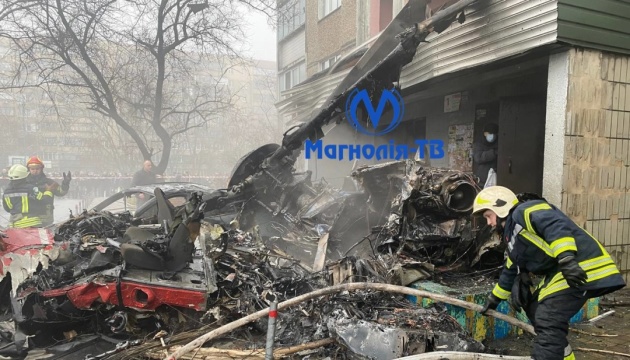 ウクライナのキーウ州でヘリ墜落　モナスティルシキー内務相が死亡