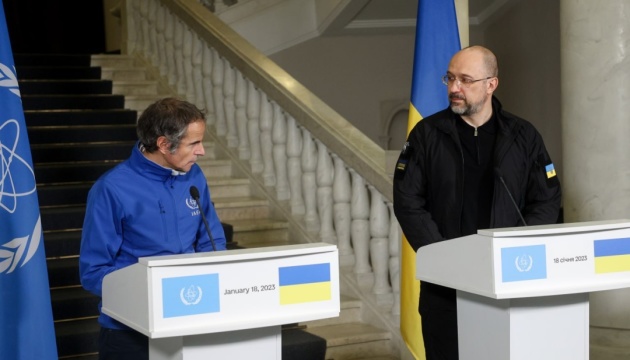 Шмигаль та Гроссі скоординували дії для гарантування безпеки на всіх ядерних об’єктах України 