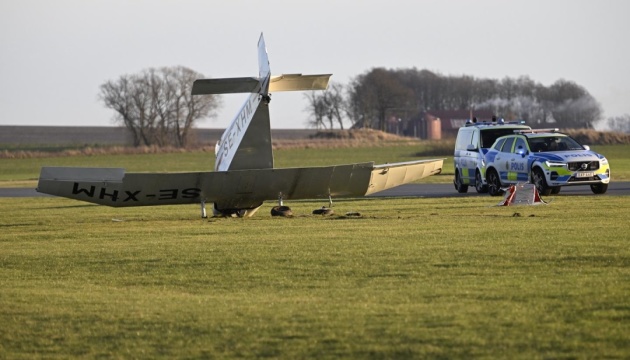 У Швеції розбився легкомоторний літак, двоє людей постраждали