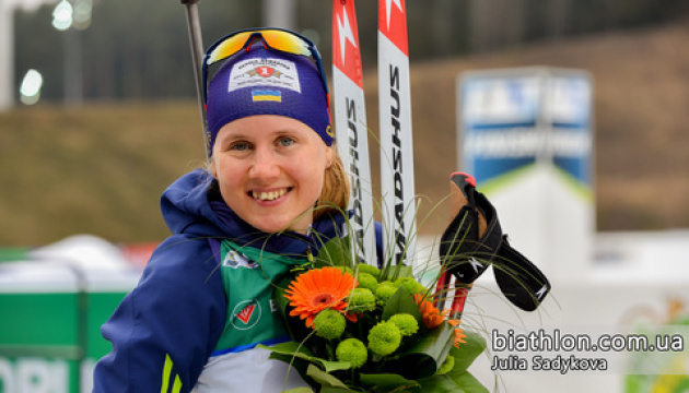 Анастасія Меркушина здобула «золото» на чемпіонаті Європи з біатлону