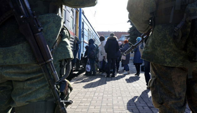 Invaders massively deporting people from Svatove district in Luhansk region