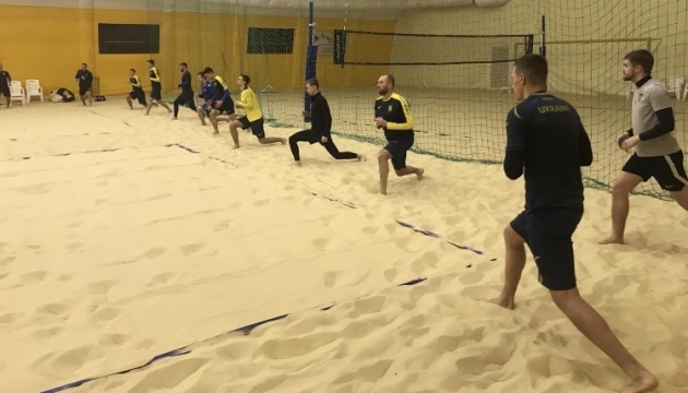 Чоловіча збірна з пляжного футболу розпочала підготовку до нового сезону