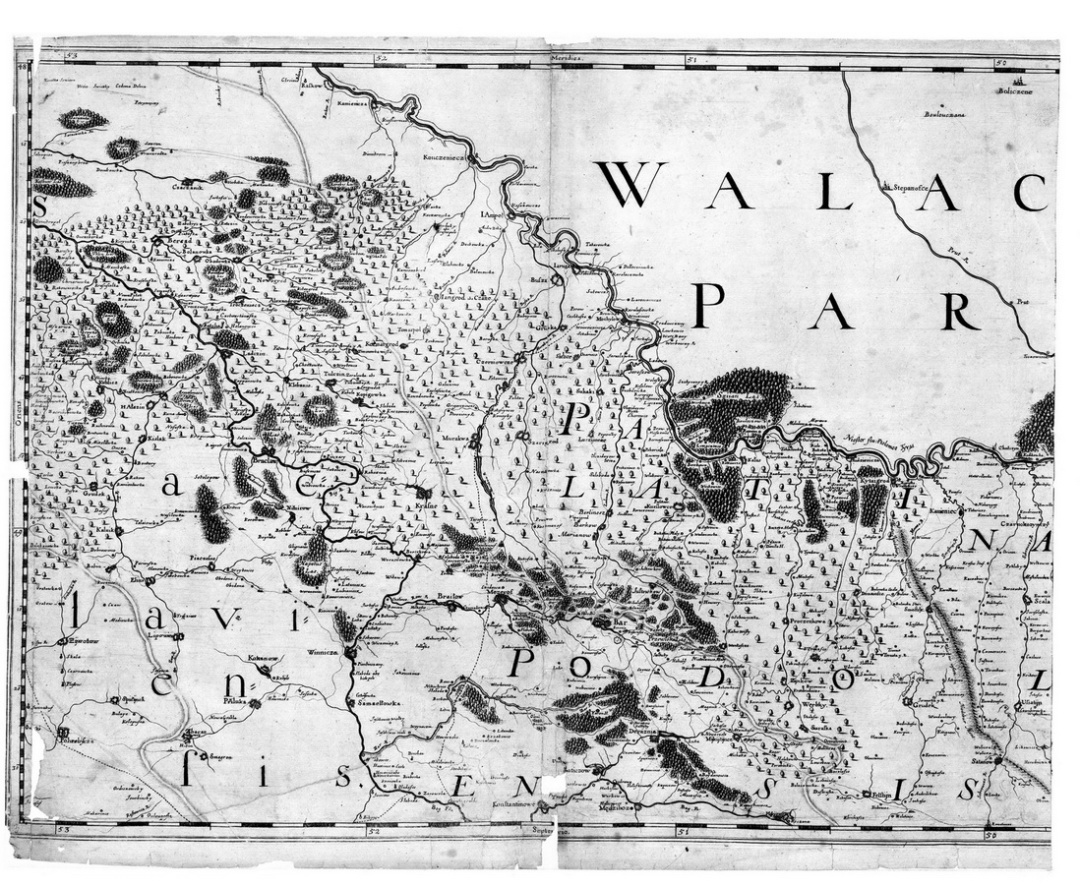 Генеральна карта Гійома Боплана, 1648 р