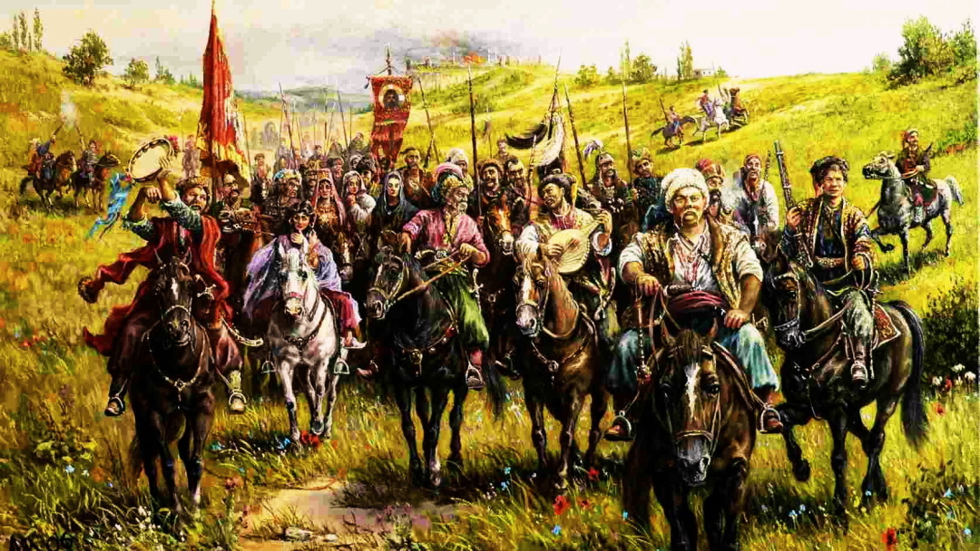 Запорізькі козаки у поході