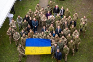 Українські військовослужбовці завітали до Посольства в Лондоні