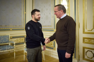 Зеленський зустрівся з міністром оборони Німеччини
