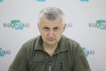 Ukrainische Armee verhinderte Durchbruch der Verteidigungslinie im Osten – Armeesprecher Tscherewatyj