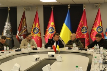 Reznikov celebra una reunión en línea con ministros de Defensa de los países de la "coalición de tanques"