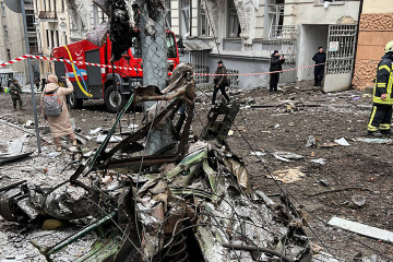 Raketenangriff auf Charkiw: Zahl von Verletzten auf vier gestiegen
