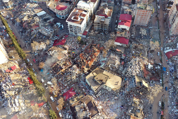 Землетрус у Туреччині: компанія Maxar оприлюднила супутникові знімки