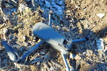 Bei Bachmut russische Drohne abgeschossen