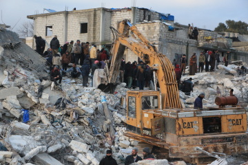 Türkiye quake: Ukrainian rescuers working in one of most affected areas of Antakya
