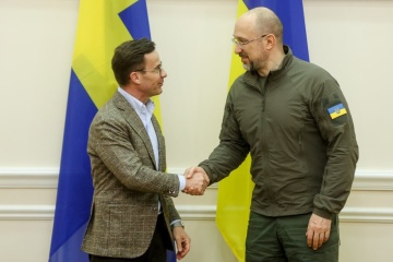 Les Premiers ministres de l’Ukraine et de la Suède ont discuté du renforcement des sanctions à l’encontre à la Russie 