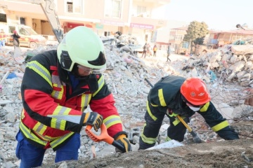 Ukrainian rescuers dismantle 127 rubble sites, recover 55 bodies of victims in Türkiye