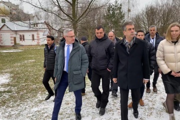 Israeli FM Eli Cohen visits Kyiv region’s Bucha