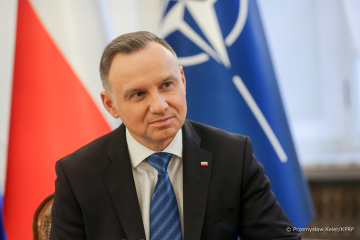 Ukraine should receive enough weapons to liberate its land - Duda
