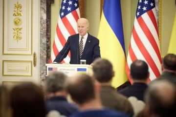 Ukraine succeeding in war, set to prevail - Biden