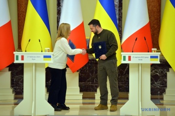 Zelensky: Ucrania ha estado recibiendo asistencia esencial y apoyo de Italia desde el inicio de la guerra