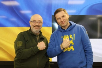 Resnikow trifft sich mit Verteidigungsminister Estlands Pevkur