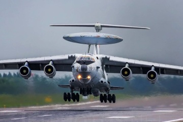 Ukrainian forces shoot down Russia's A-50 aircraft