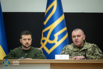 SBU chief reports to Ukraine's president on fight against collaborators