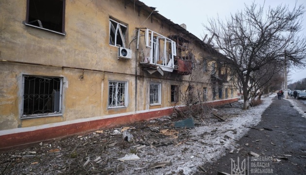 У Краматорську внаслідок удару двох ракет по місту поранені щонайменше п’ятеро цивільних