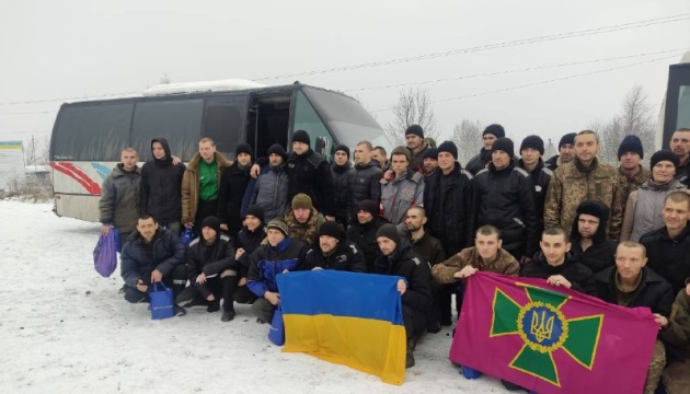 116 autres défenseurs ukrainiens libérés de la captivité russe