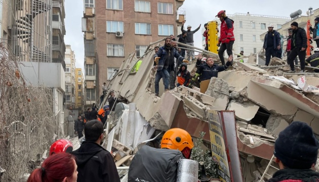 Ukraine ready to provide any support to earthquake-stricken Turkey